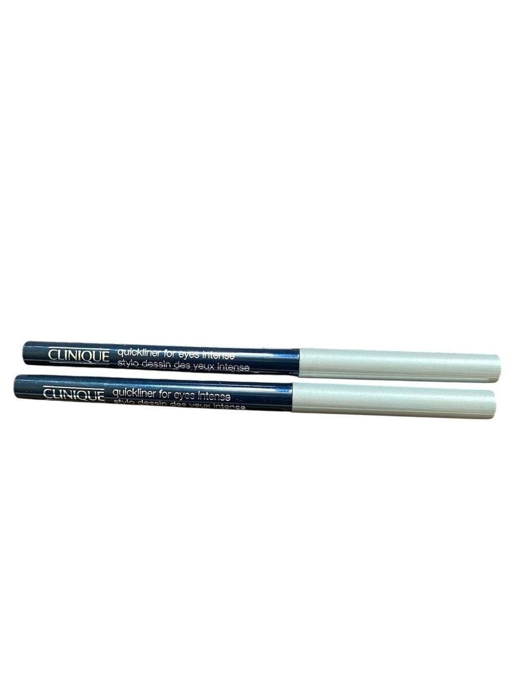 Clinique Dual Quickliner Intense Black Set of 2 NEW